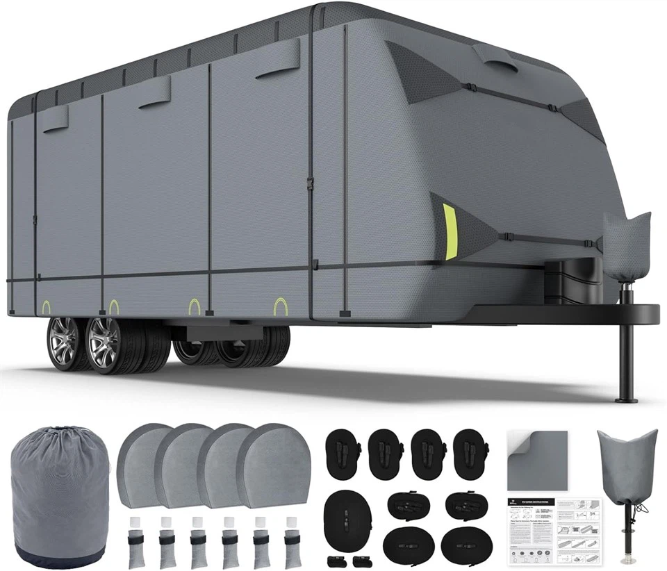تغطية Traild Trail RV تغطية مخصصة للماء RV Cover UV Hydro RV Cover